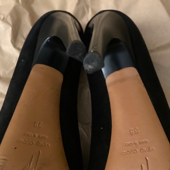 Giuseppe Zanotti black suede platform heels - Picture 3 of 10